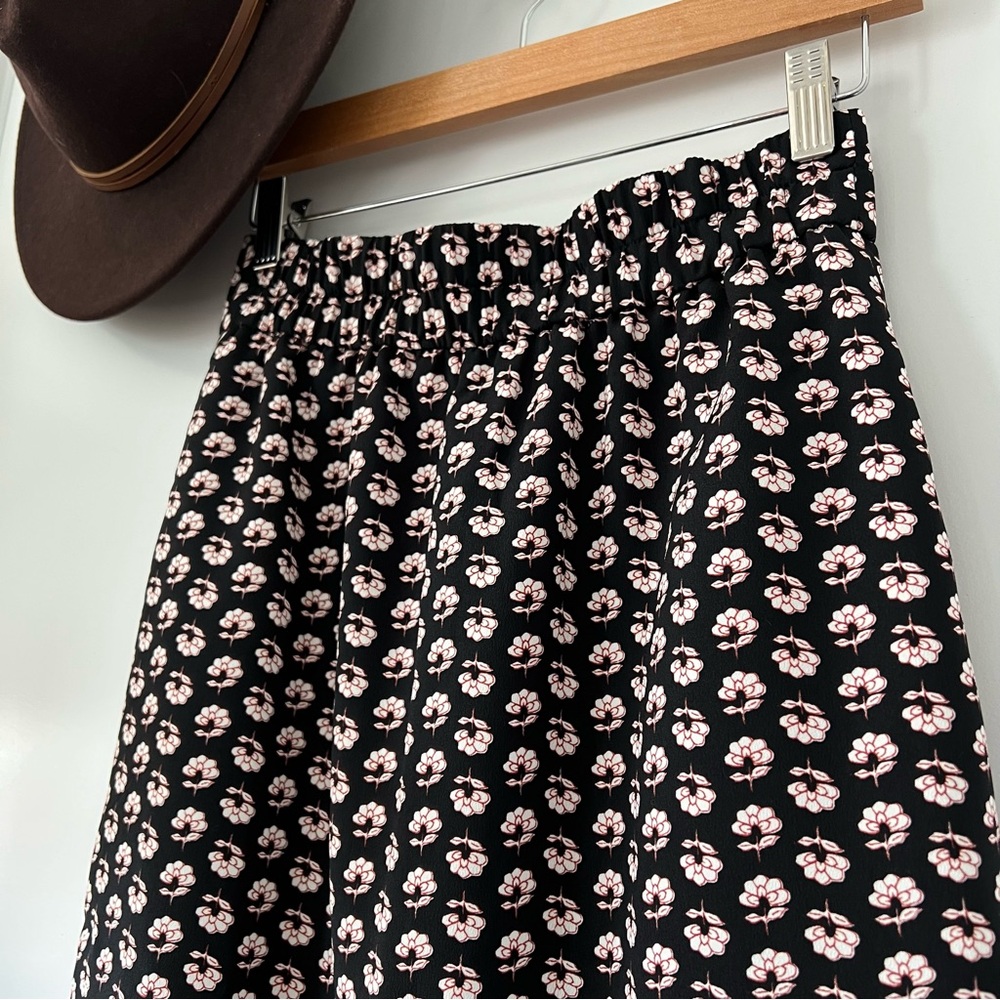 J. Crew Floral Printed Skirt